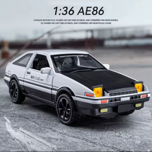 1:36 Initial D AE86 Alloy Car Models Toys Metal Diecast Initial D Exquisite Work