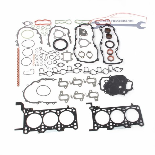 3.0TDI Gaskets Rebuilding & Pistons & Timing Chain Kit Fit For VW Touareg AUDI - Picture 12 of 24