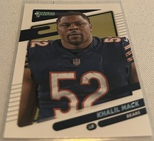 2021 Panini Donruss Football Khalil Mack Chicago Bears No Helmet #203