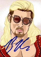 Brian Pillman Jr Signed Wrestling Loot 2019 Trading Card Wrestling WWE AEW #15