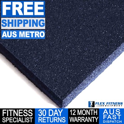 Armortech Commercial Rubber Gym Flooring Mats 1x1m 15mm Slip