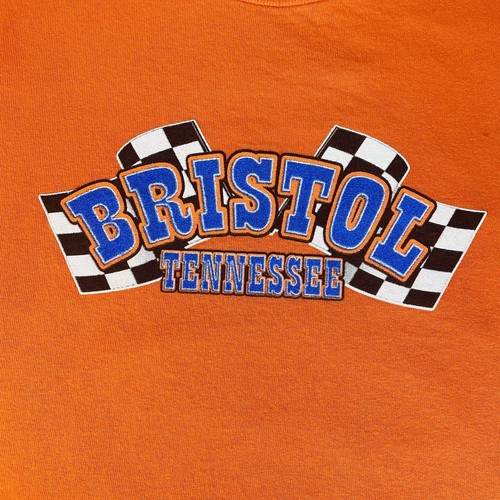 Maglietta Bristol Tennessee 2011 Thunder In The Valley arancione - Foto 4 di 4