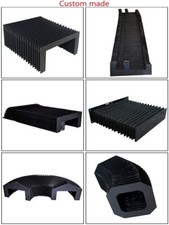 Custom made cnc protectivon accordion dust bellows shield cover