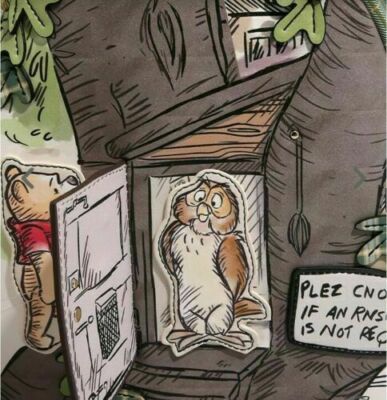 Danielle Nicole Disney Winnie the Pooh Owl display picture 1