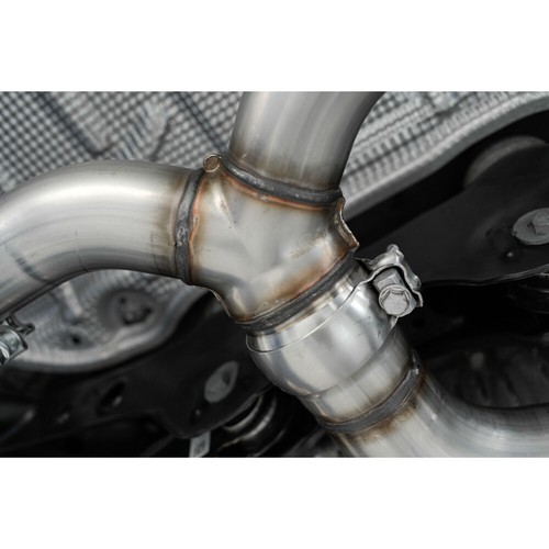 MBRP S4603304 Stainless Cat Back Exhaust for 2015-2019 VW Golf R 2.0L Mk7 Mk7.5 - Picture 9 of 16