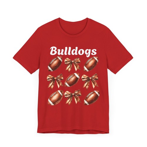 Georgia Bulldogs football women's t shirt Jersey Short Sleeve Tee