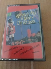 Vintage 1997 "We Wish You A Merry Christmas" Cassette Tape