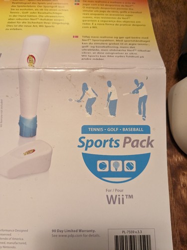 Wii nerf Sports Pack Wii Golf, Wii Baseball, Wii Tennis Nerf Set - Picture 2 of 10