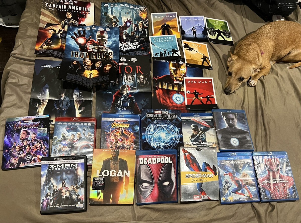 Marvel MCU 18 BLU-RAY Collection | eBay