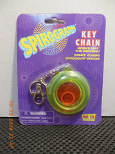 Hasbro Spirograph Keychain Key Fob Mint in Original Packaging Fun-4-All 1998