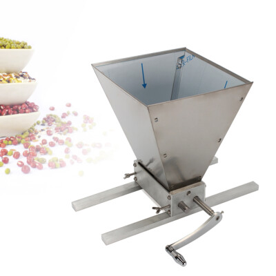 11lbs Manuelle Getreidemühle Verstellbare Getreidequetsche Malzmühle Futtermühle