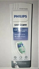 Philips Sonicare HX9023/65 C2 Optimal Plaque Control Brush Heads - 3 Pack