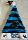 Carolina Panthers Santa Hat Christmas Holiday New
