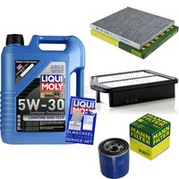 Inspektionspaket 5L Liqui Moly Longtime 5W-30 FüR Hyundai I40 CW 1.6 Gdi 2.0