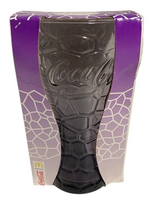 McDonalds Coca Cola Glas 2013 Limited Edition lila OVP Sammlung Sammler
