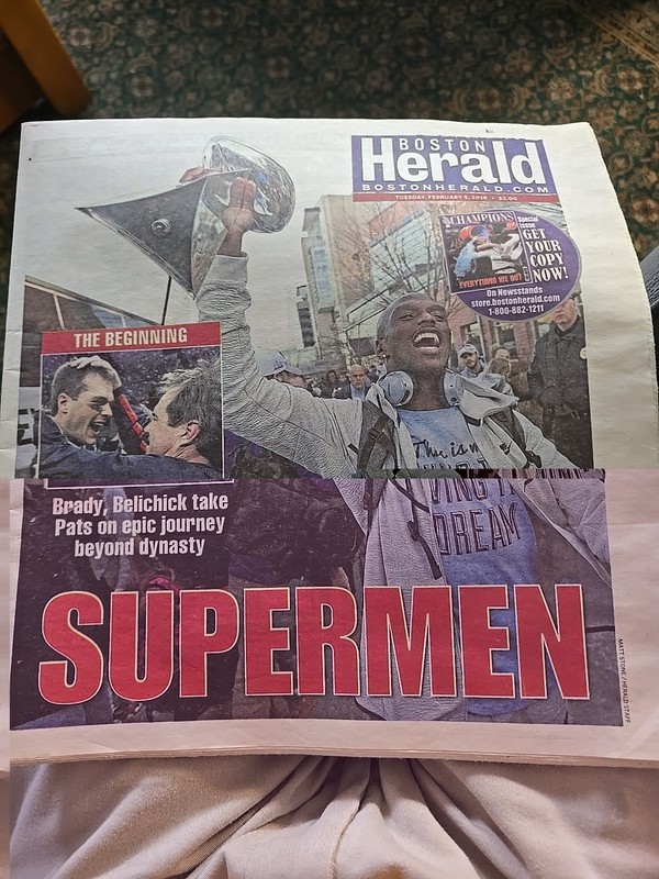 Patriots Rams Super Bowl LIII Victory Parade Preview Boston Herald February 5...