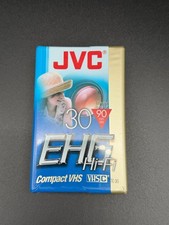 VHS-C Compact 90 Minute Video JVC Cassette Tape TC 30 EHG Hi-Fi New