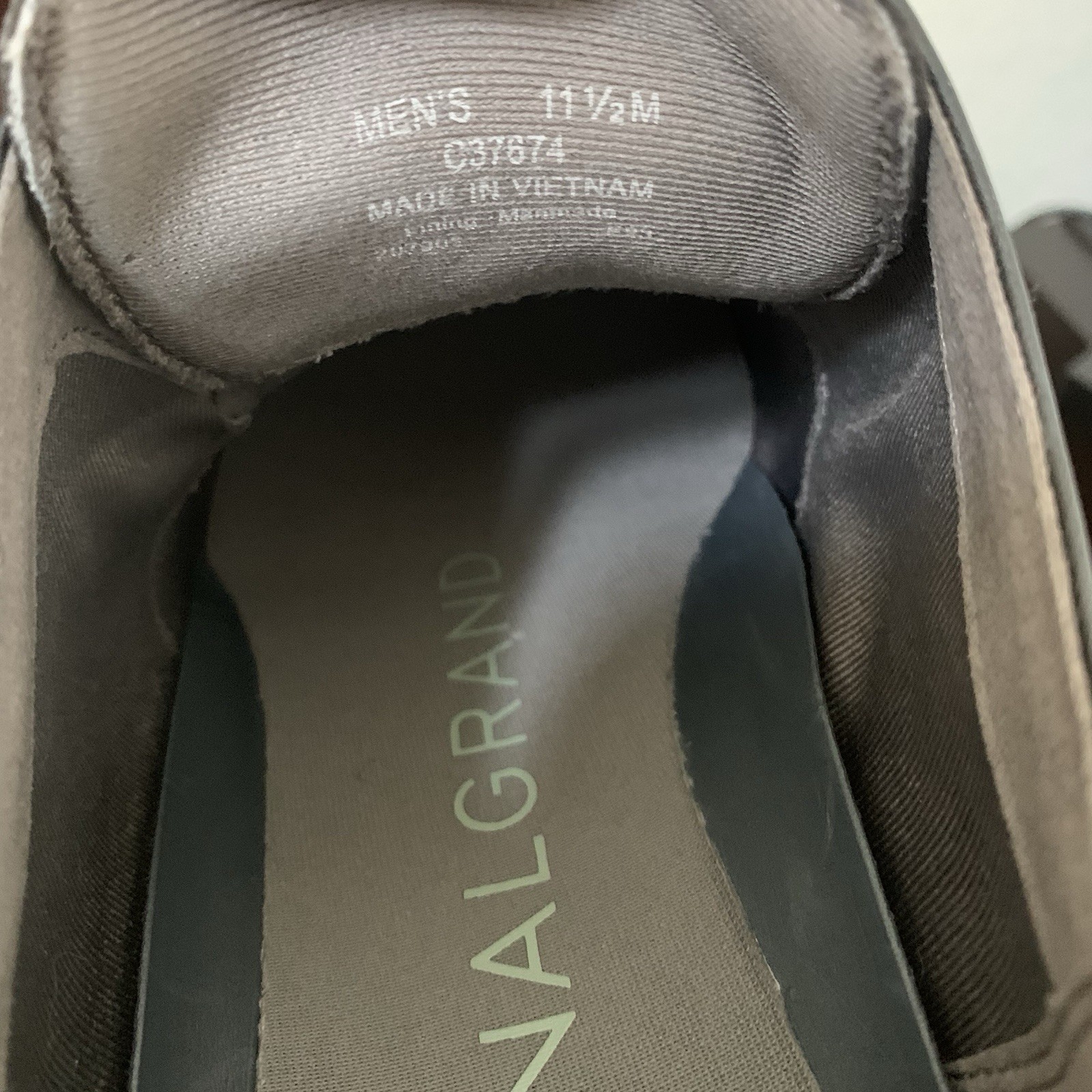 SAOLA Scarpe Oxford Cole Haan Original Grand Wingtip nere da uomo taglia 11 5 M