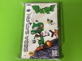 Bug (Sega Saturn, 1995) CIB Manual Reg Card (Tested & Works) Authentic