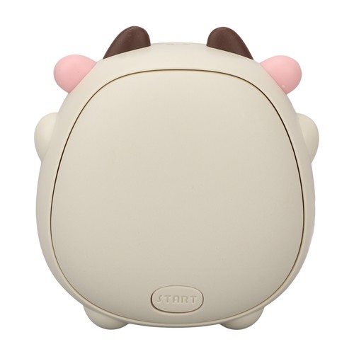 Electric Mini Hand Warmer 2 Levels USB Rechargeable Fast Heating Cartoon Cow 3CS - Picture 10 of 12