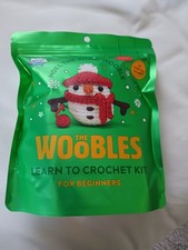 THE WOOBLES CHRISTMAS HOLIDAY NOEL THE SNOW WOOBLE LEARN TO CROCHET KIT SNOWMAN