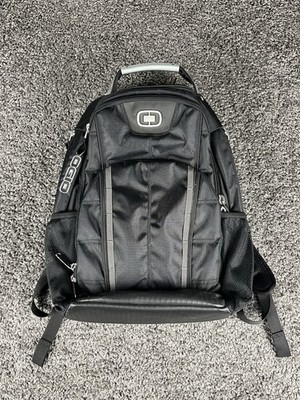 Ogio Airflow Backpack Black Laptop Tablet Protection Adjustable Strap 8 Pockets