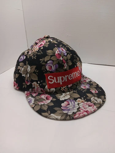 Chapeau Suprême Vert Violet Rose OR Accent Brillant Casquette Strapback Réglable