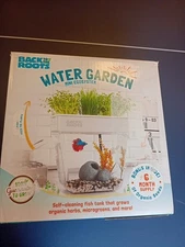 Back to the Roots Water Garden Herbs Sprouts Microgreens Self Cleaning Fish Tank