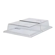 CAMBRO EARD1826CWH135 Rectangular Cover, 5 1/8 x 26 3/4", Clear
