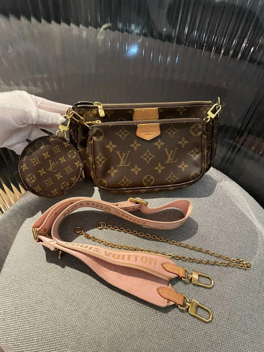 Louis Vuitton Multi Pochette Accessoires Shoulder Bag Canvas