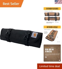 Multi-Pocket Utility Tool Roll - Lightweight, Water-Resistant Storage Solution