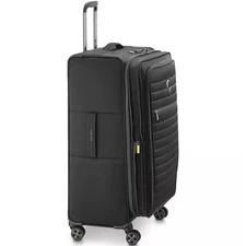 Delsey Paris Cruise 3.0 Soft 28" Expandable Spinner, Black