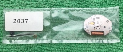 NEW Genuine Miyota 2037 Watch Movement Japan, 3 Hands AA