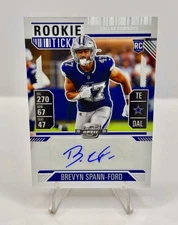 2024 Contenders Optic BREVYN SPAN-FORD Rookie Ticket Auto #175 Cowboys SP MINT❗️