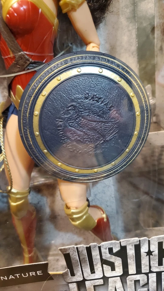 Barbie Liga de la Justicia Mujer Maravilla Figura de Acción Barbie Firma Gal Gadot - Nuevo en Caja Foto 4 de 4