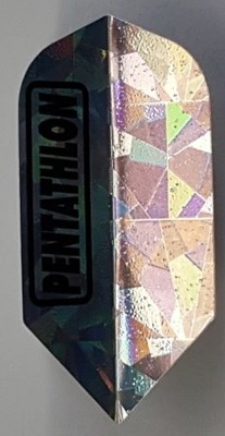Pentathlon Silver Slim Dart Flights