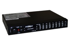 SOUNDXTREME 7 Band Passive Stereo Graphic Equalizer with Fader Control black