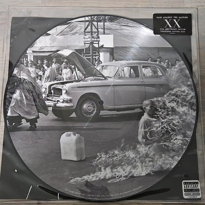 Rage Against The Machine XX 20th Anniversary Vinyl LP Picture Disc Explicit
