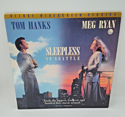 Sleepless in Seattle LaserDisc LD Deluxe Widescreen Tom Hanks Meg Ryan