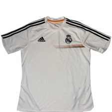 Adidas Madrid 2013 2014 Home Soccer Jersey White size L