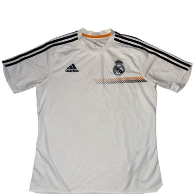 Adidas Madrid 2013 2014 Home Soccer Jersey White size L
