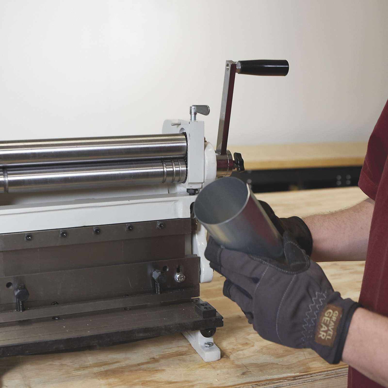 Klutch 3-In-1 Combination Sheet Metal Machine, 12in.