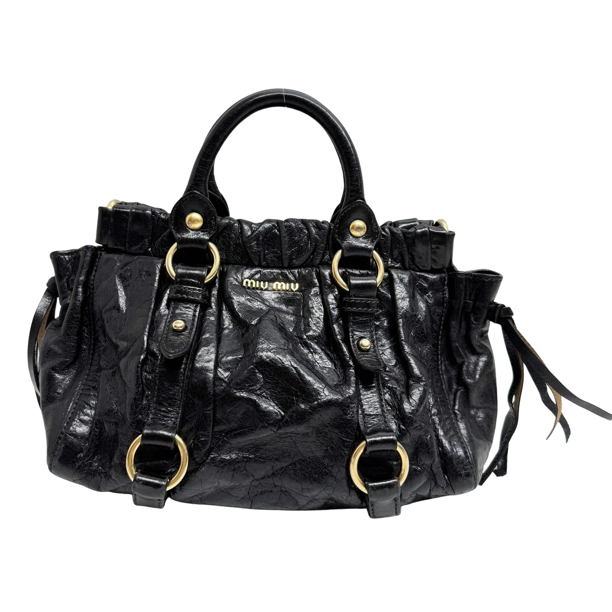 Miu Miu Black Bags & Handbags for Women for sale | eBay