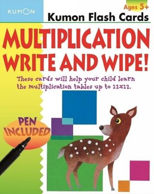 Kumon Kumon Multiplication Write and Wipe Flash Cards (Taschenbuch)