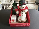 Hallmark Musical Tree Lighting Snowman Wireless Plays 5 Holiday Songs W/Receiver