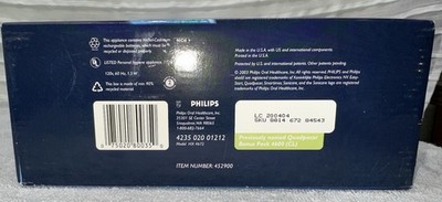 2 Pack Philips Sonicare Toothbrush Advance 4600 Series Model HX