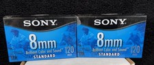 Sony 8mm Video Standard 8 MP 120 Minute P6-120MPL 2-Pack New in Box