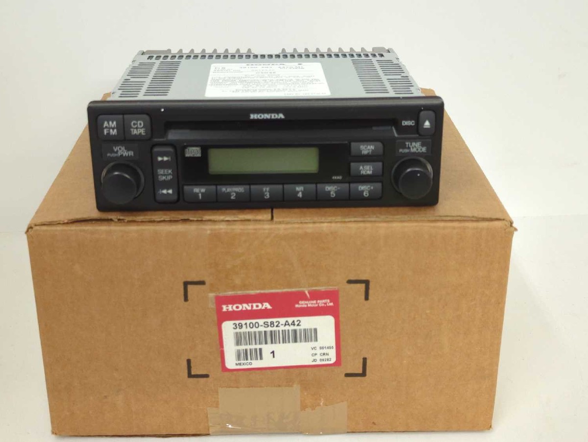 New OEM Genuine Honda AM FM CD Radio 2001-2002 Accord Coupe