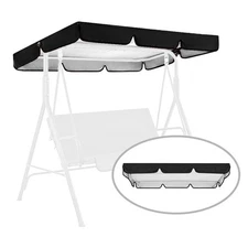 Swing Canopy for Outdoor Patio Swing Chair 2/3 Seater Waterproof Porch Swing ...