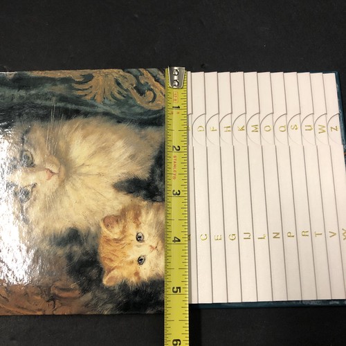 Ronner Knip Druck Katzen Kätzchen Adressliste Finder Schreibtisch Gloucester Road unbenutzt - Bild 10 von 10